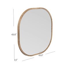 East Village Wood Wall Mirror