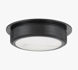 Rishi Alabaster LED Flush Mount (7''-14&quot;)