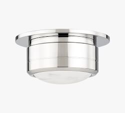 Rishi Alabaster LED Flush Mount (7''-14&quot;)