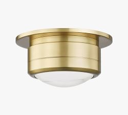 Rishi Alabaster LED Flush Mount (7''-14&quot;)