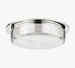 Rishi Alabaster LED Flush Mount (7''-14&quot;)