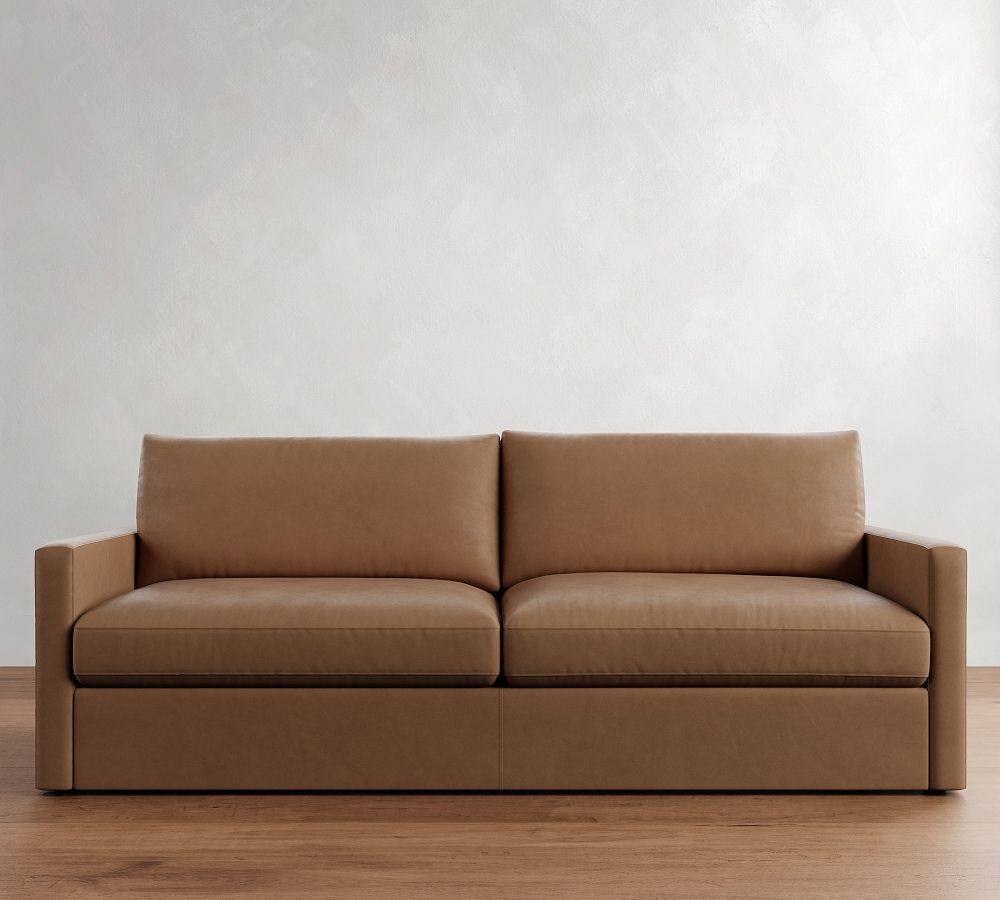 Westwood Slim Arm Leather Sofa (60&quot;-120&quot;)