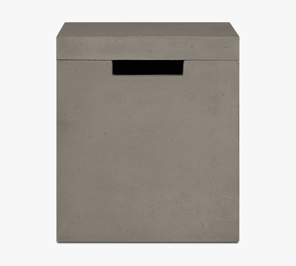 Chrisley Concrete Square Propane Tank Storage Cover (18&quot;)