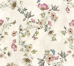 Monique Lhuillier Tuileries Removeable Wallpaper, Sample