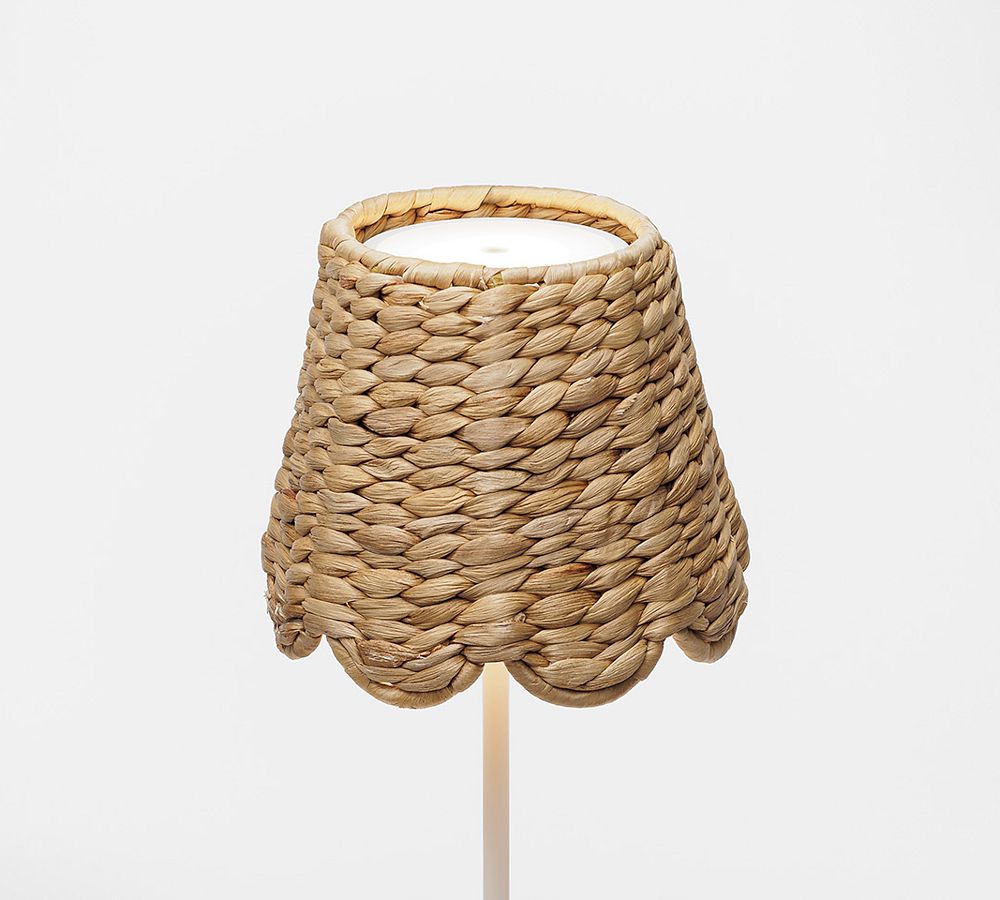 Zafferano Wicker Shade For Poldina Lights