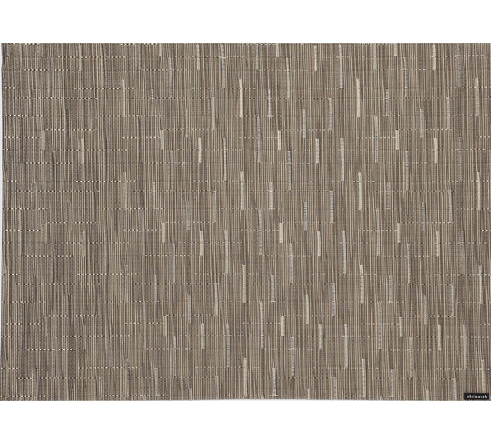 Chilewich Indoor/Outdoor Bamboo Easy-Clean Placemats - Set of 4 in Dune