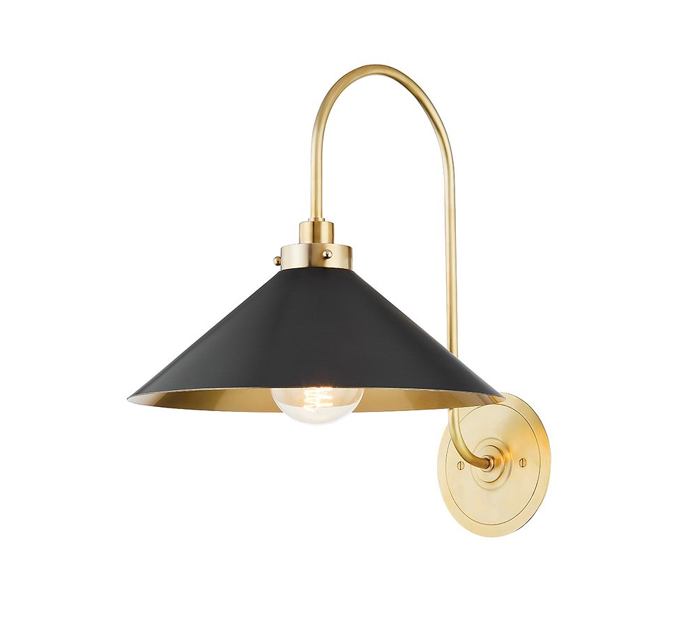 Lucian Metal Flared Sconce (16&quot;)