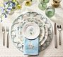 Monique Lhuillier Summer Blossom Outdoor Melamine Appetizer Plates - Mixed Set of 4