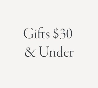 $30 &amp; Under