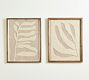 Collaged Botanical Canvas Wall Art