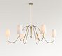 Palmer Metal Round Chandelier (36&quot;-60&quot;)