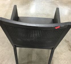 Open Box: Lisbon Cane Leather Dining Armchair