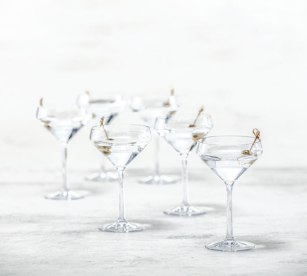 Fortessa Tritan Copoly Pure Outdoor Martini, Set of 6