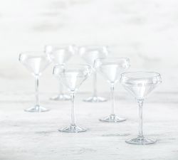 Fortessa Tritan Copoly Pure Outdoor Martini, Set of 6