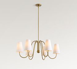 Palmer Metal Round Chandelier (36&quot;-49&quot;)