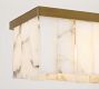 Windham Alabaster Linear Chandelier (49&quot;)
