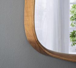 Alvar Curved Wood Mirrors