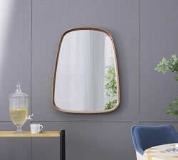 Alvar Curved Wood Mirrors