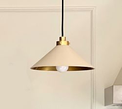 Lucian Metal Flared Pendant (12&quot;-20&quot;)