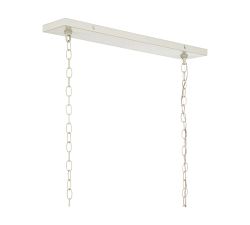 Hester Beaded Linear Chandelier (48&quot;)
