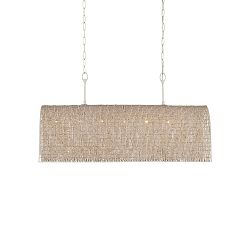 Hester Beaded Linear Chandelier (48&quot;)