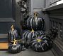 Faux Black Pumpkins