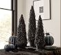 Faux Black Pumpkins