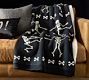 Dancing Skeleton Fair Isle Knit Jacquard Throw