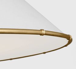 Aliana Metal Round Pendant (22&quot; - 28&quot;)