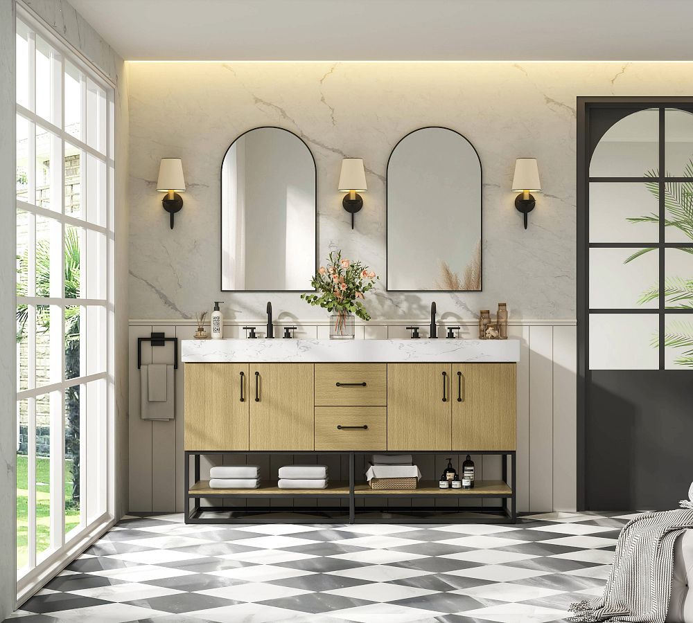Bryston 60-72&quot; Double Sink Vanity