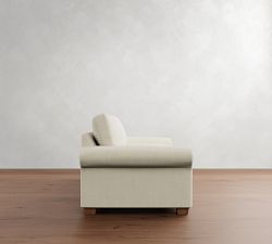 PB Comfort Modern Roll Arm Sofa (67&quot;-120&quot;)