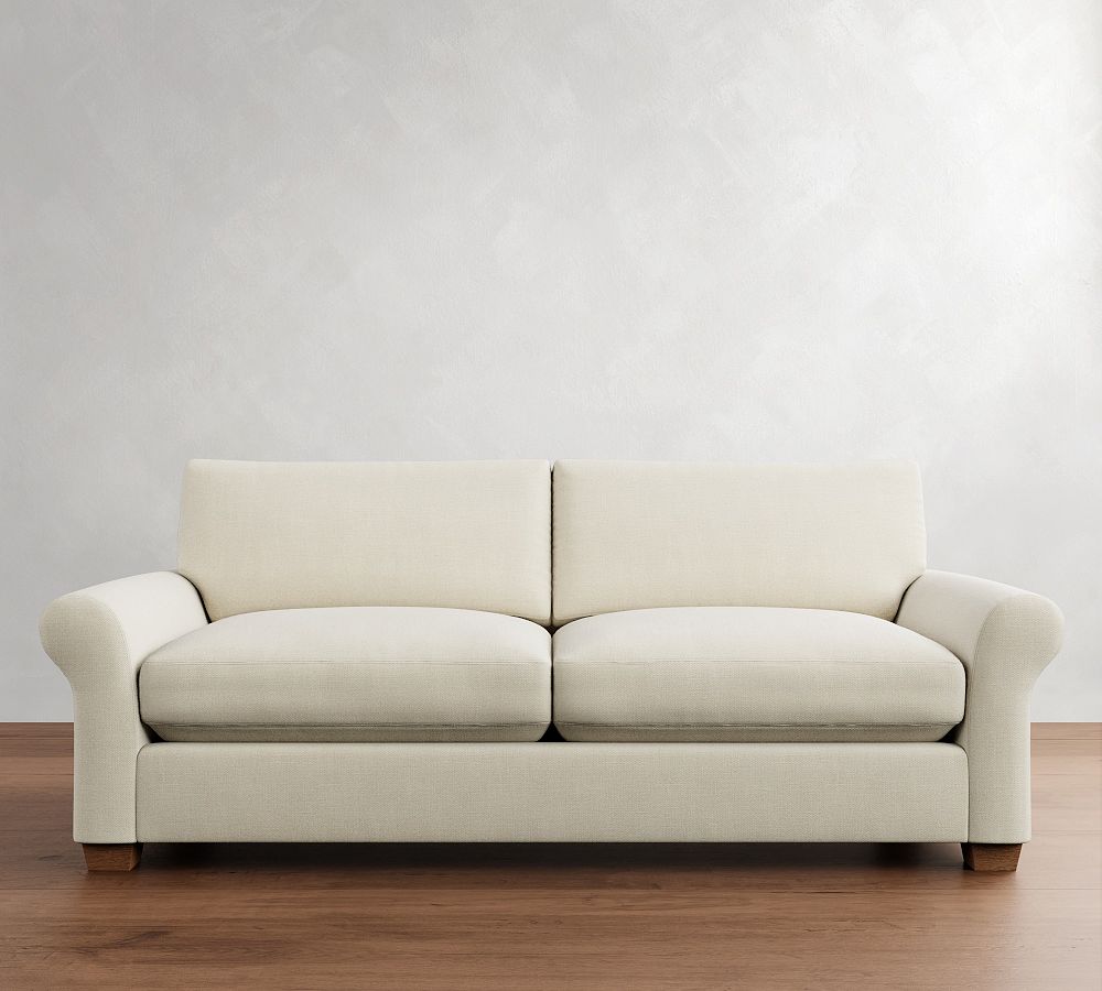 PB Comfort Modern Roll Arm Sofa (67&quot;-120&quot;)