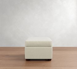 Cameron Modern Roll Arm Storage Ottoman