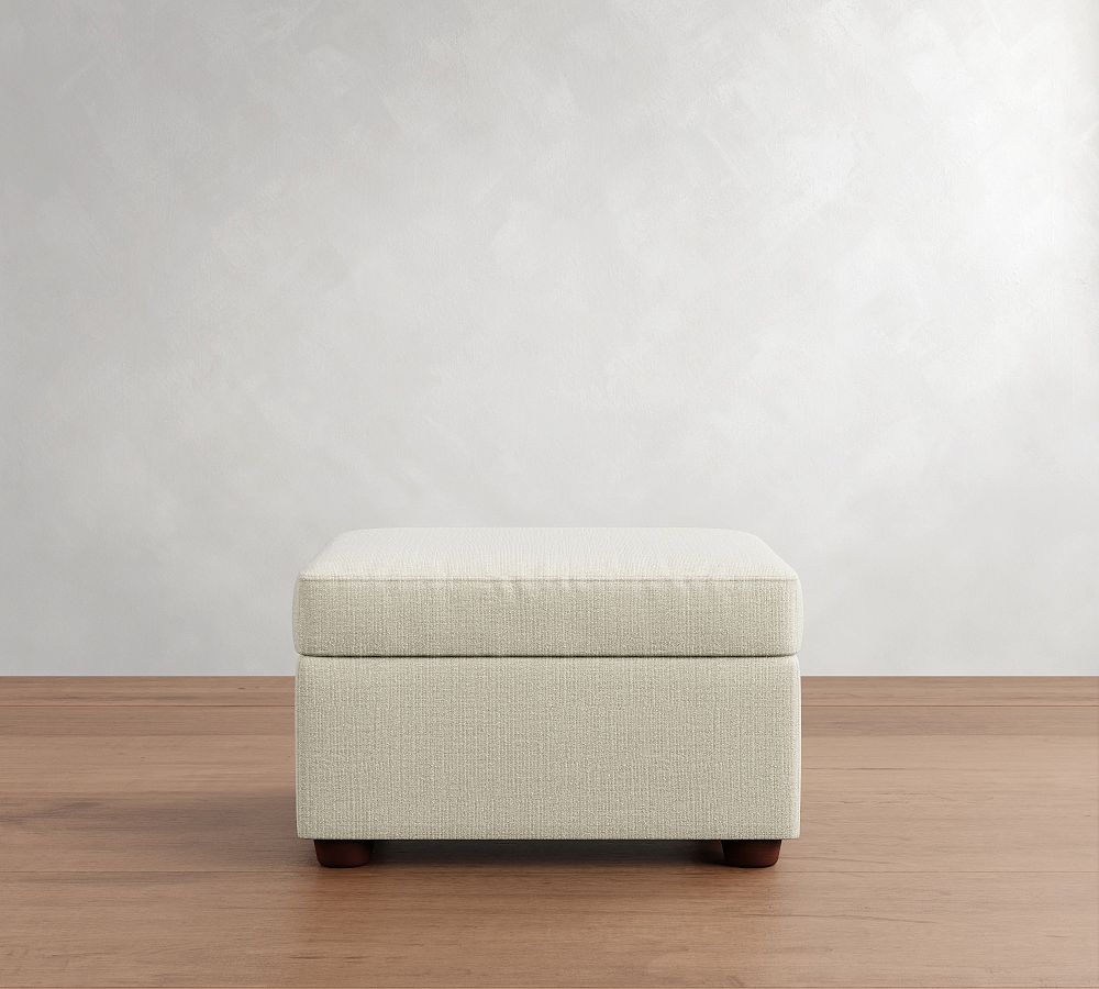 Cameron Modern Roll Arm Storage Ottoman