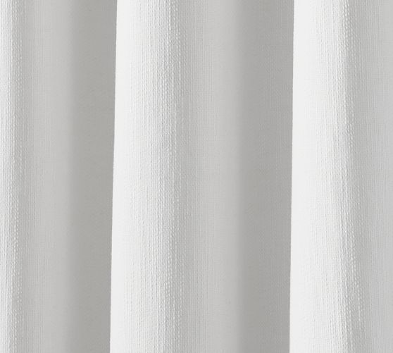 Cotton Linen Textured Blackout Curtain