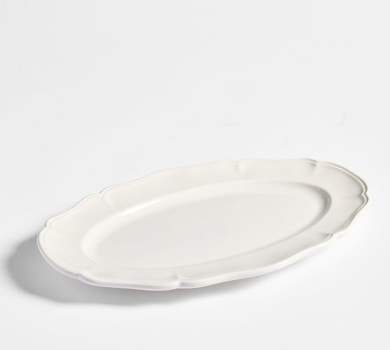 Heirloom Stoneware Oval Serving Platter