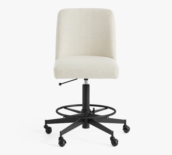 Layton Upholstered Swivel Drafting Chair