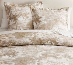 Jardin Toile Duvet Cover