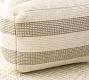 Armond Striped Pouf