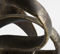 Open Box: Decorative Bronze Metal Ribbon