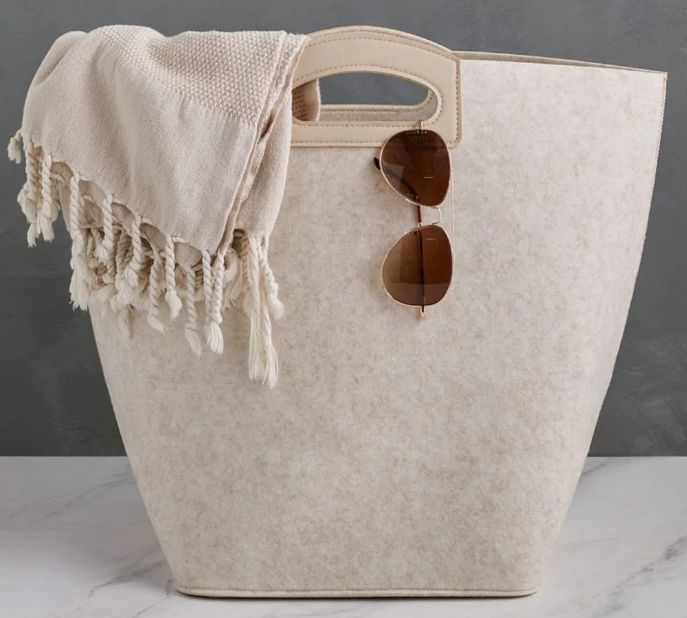 Felted Handled Bins