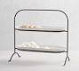 Cambria Stoneware Tiered Stand
