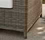 Torrey Wicker 5-Piece Square Arm Outdoor Sectional (101&quot;)