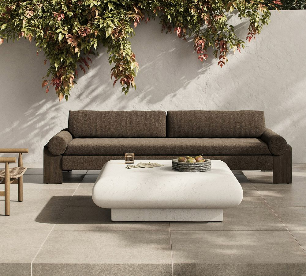 Emerald Concrete Square Outdoor Coffee Table (48&quot;)