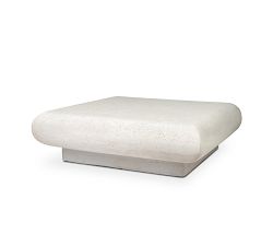 Emerald Concrete Square Outdoor Coffee Table (48&quot;)