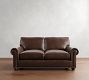 Webster Leather Sofa (74&quot;&ndash;95&quot;)