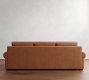Big Sur Roll Arm Deep Seat Leather Sofa (78&quot;&ndash;107&quot;)