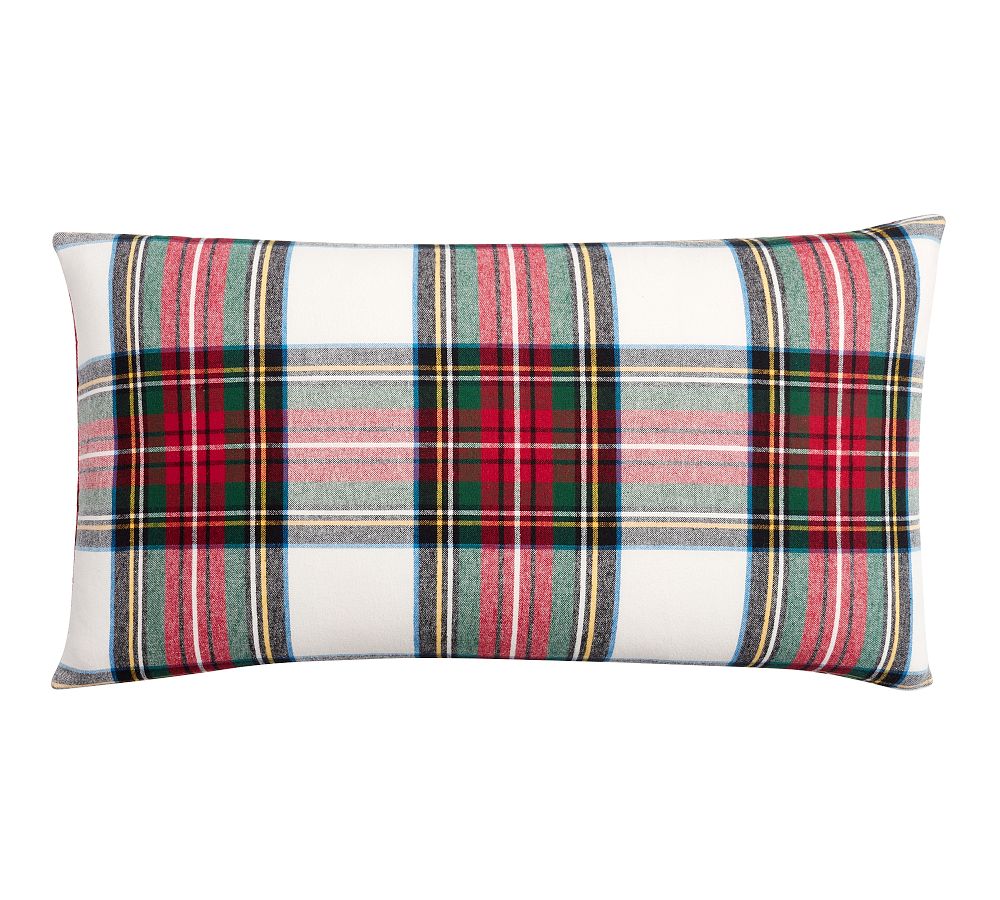 Stewart Plaid Flannel Reversible Comforter Sham- Set of 2