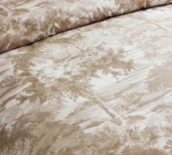 Jardin Toile Duvet Cover