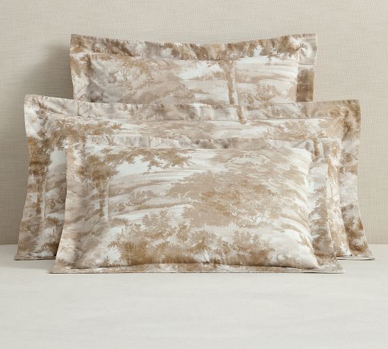 Jardin Toile Sham